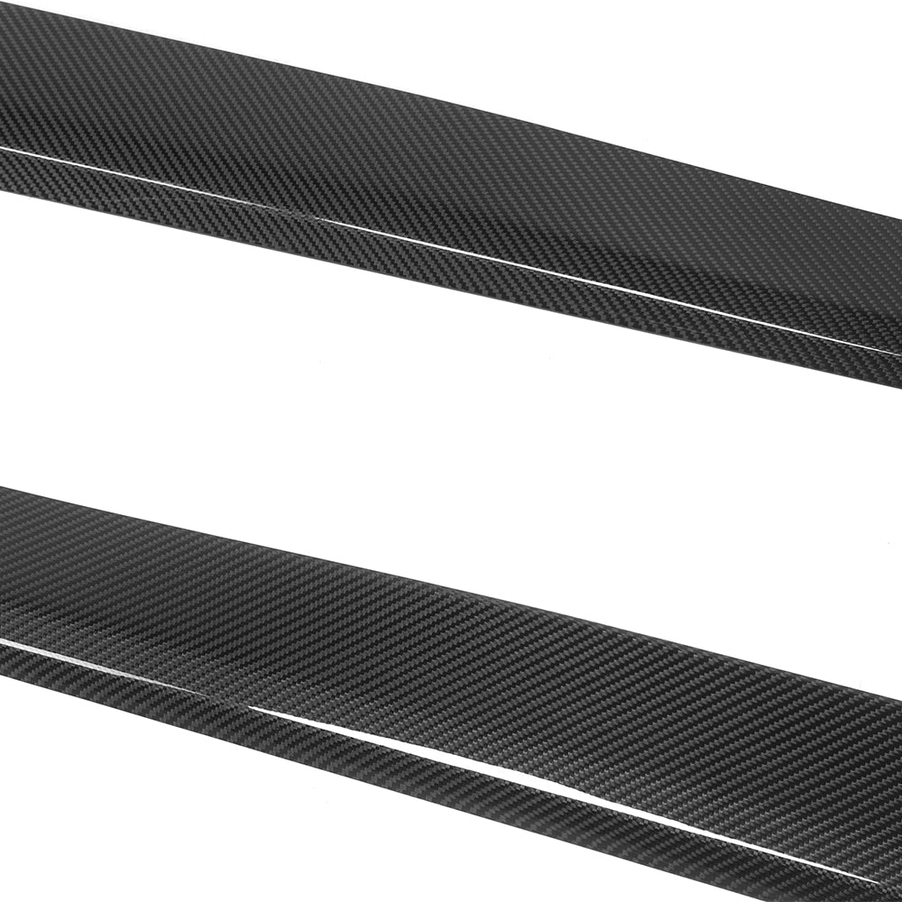 SOOQOO - BMW M5 G90 DRY CARBON FIBER SIDE SKIRTS - Aero Carbon UK