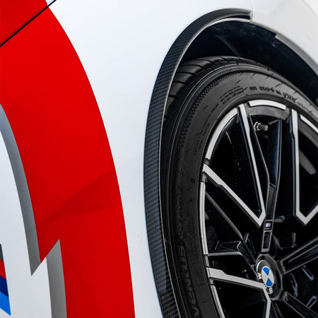SOOQOO - BMW M5 G90 / G99 DRY CARBON FIBER WHEEL ARCH TRIM - Aero Carbon UK