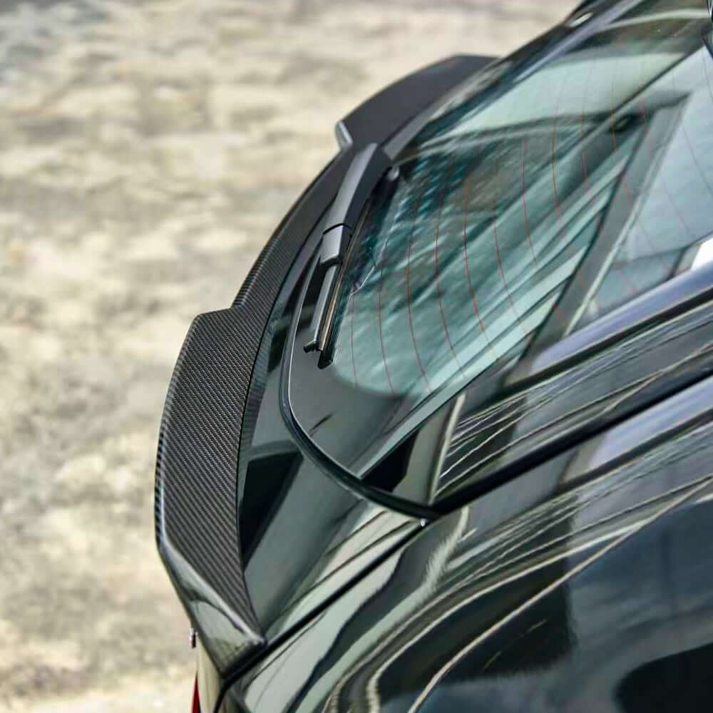 SOOQOO - BMW M5 G99 DRY CARBON FIBRE REAR SPOILER - Aero Carbon UK