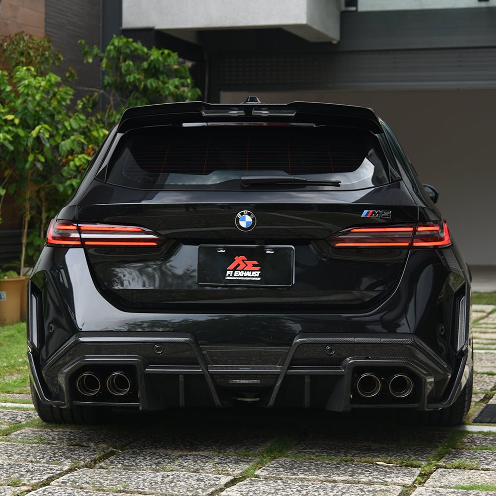 SOOQOO - BMW M5 G99 DRY CARBON FIBRE TOP SPOILER - Aero Carbon UK