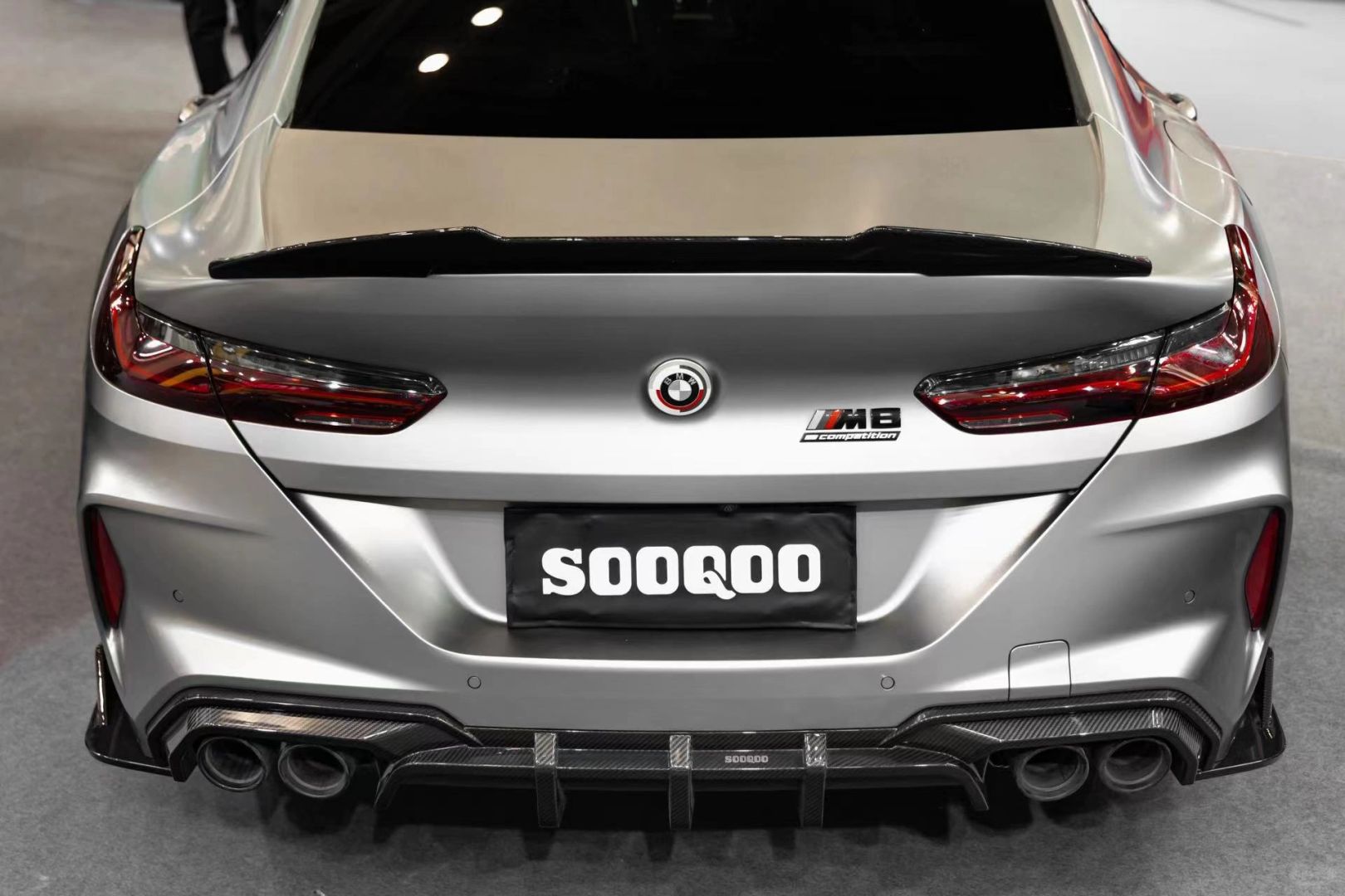 SOOQOO - BMW M8 F91 COMPETITION DRY CARBON FIBRE REAR DIFFUSER – Aero ...