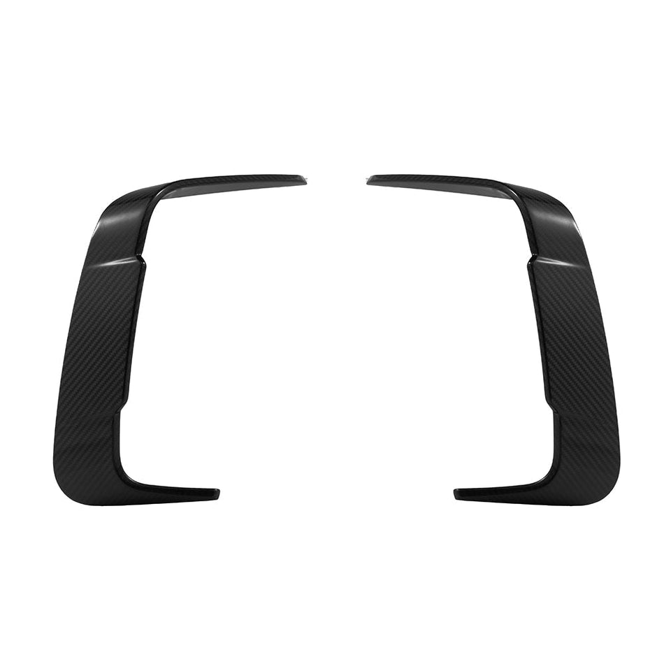 SOOQOO - BMW M8 F92 DRY CARBON FIBRE REAR BUMPER INSERT - Aero Carbon UK