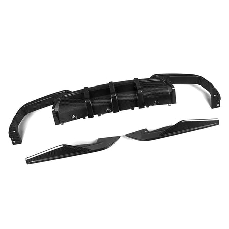 SOOQOO - BMW M8 F93 DRY CARBON FIBRE REAR DIFFUSER - Aero Carbon UK