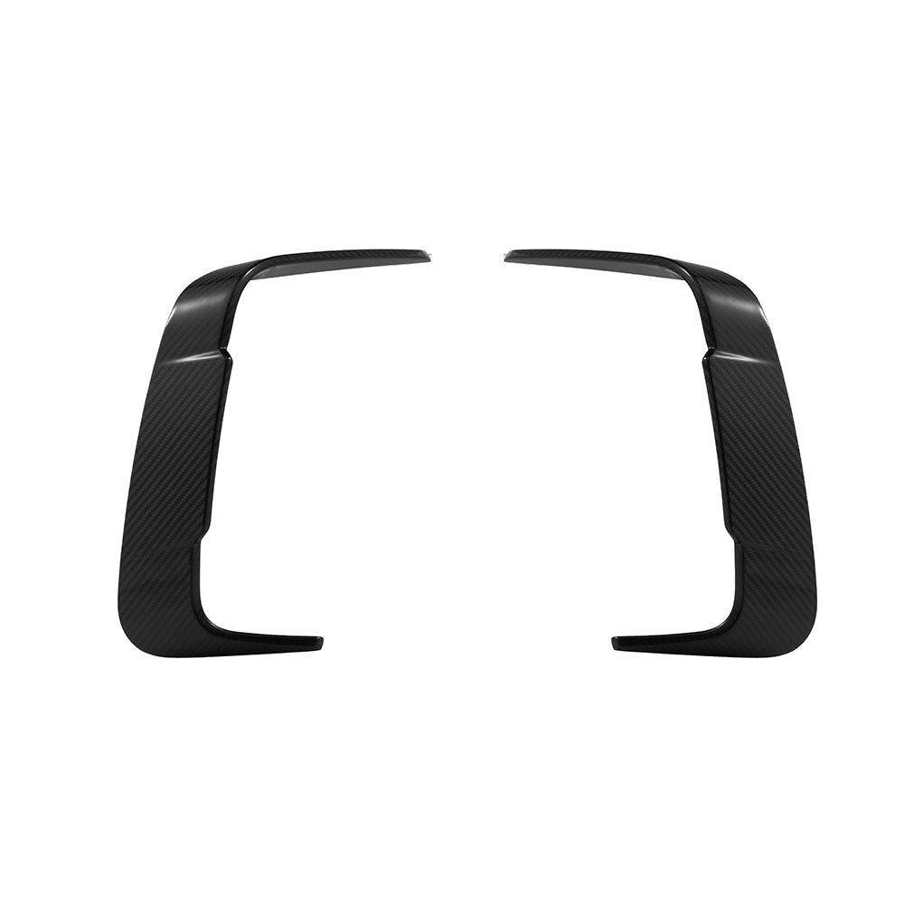 SOOQOO - BMW M8 F93 DRY CARBON FIBRE REAR VENT TRIM - Aero Carbon UK