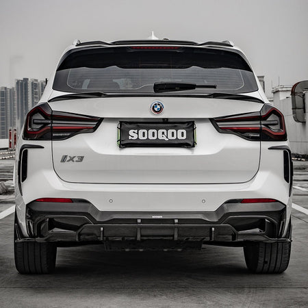SOOQOO - BMW X3 G01 DRY CARBON FIBRE TOP SPOILER - Aero Carbon UK