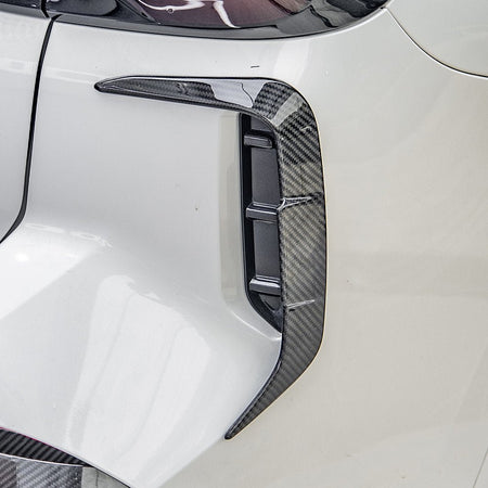 SOOQOO - BMW X3 G01 LCI DRY CARBON FIBRE REAR BUMPER INSERT - Aero Carbon UK