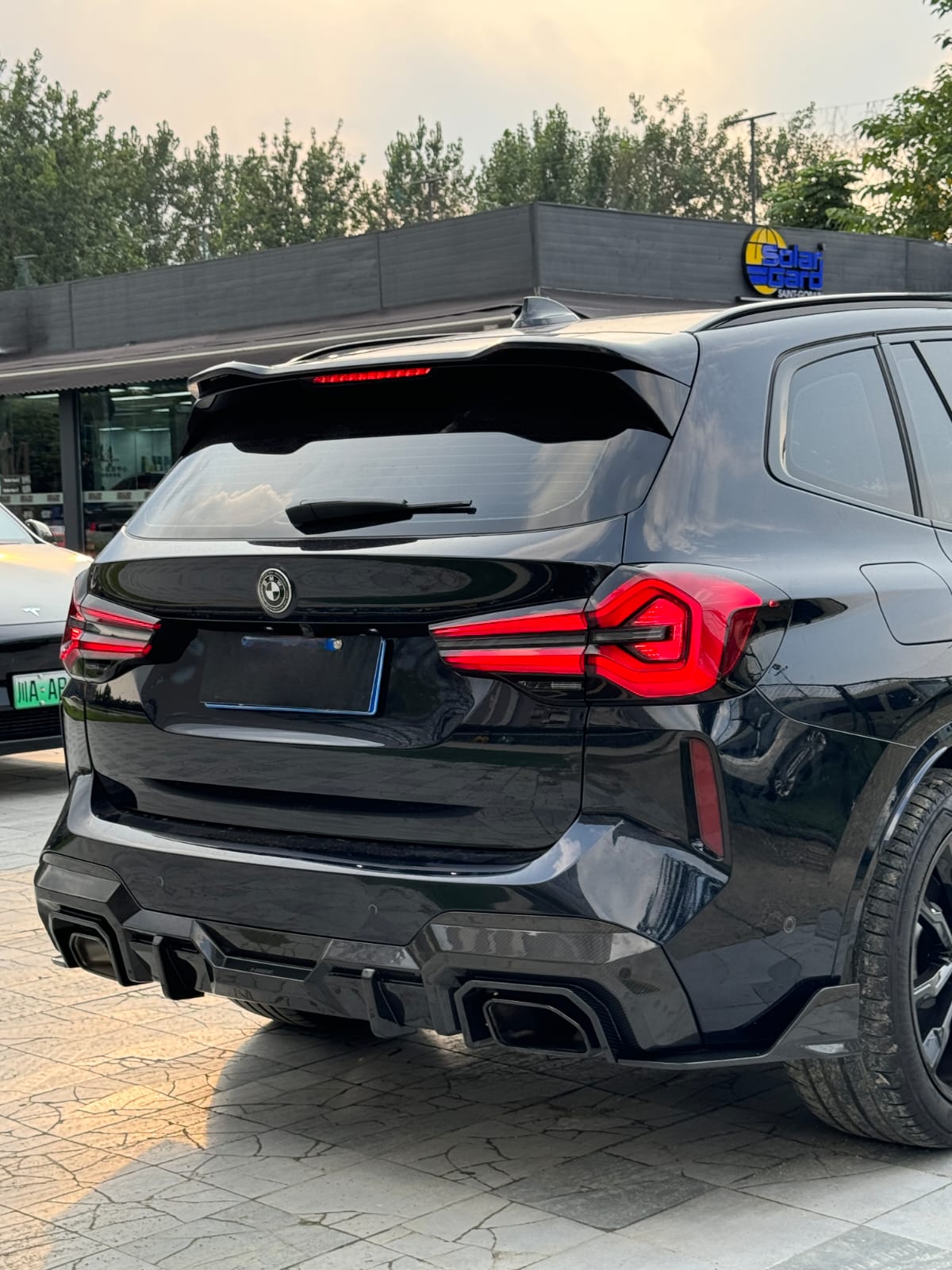 G01 Rear SOOQOO - BMW X3 G01 LCI DRY CARBON FIBRE REAR DIFFUSER – Aero Carbon UK