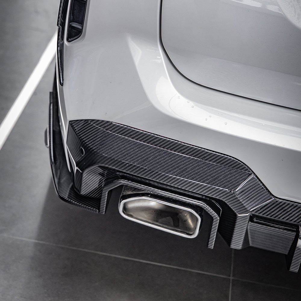 SOOQOO - BMW X3 G01 LCI DRY CARBON FIBRE REAR DIFFUSER - Aero Carbon UK