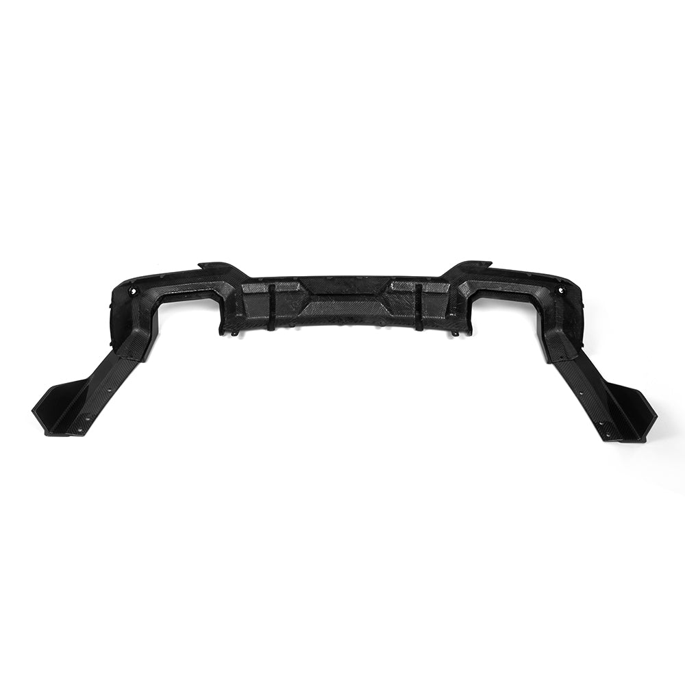 SOOQOO - BMW X3 G01 LCI DRY CARBON FIBRE REAR DIFFUSER - Aero Carbon UK