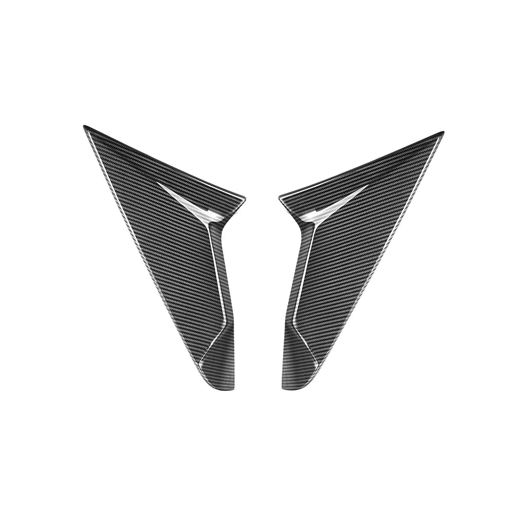SOOQOO - BMW X3 G45 2025+ DRY CARBON FIBER REAR WINDOW FINS - Aero Carbon UK