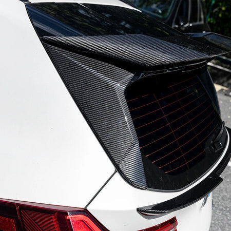SOOQOO - BMW X3 G45 2025+ DRY CARBON FIBER REAR WINDOW FINS - Aero Carbon UK