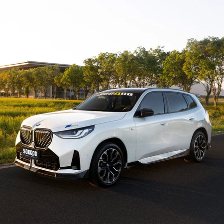 SOOQOO - BMW X3 G45 2025+ DRY CARBON FIBER SIDE SKIRTS - Aero Carbon UK