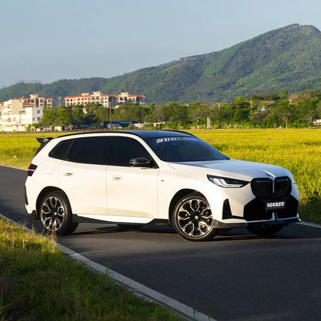 SOOQOO - BMW X3 G45 2025+ DRY CARBON FIBER SIDE SKIRTS - Aero Carbon UK