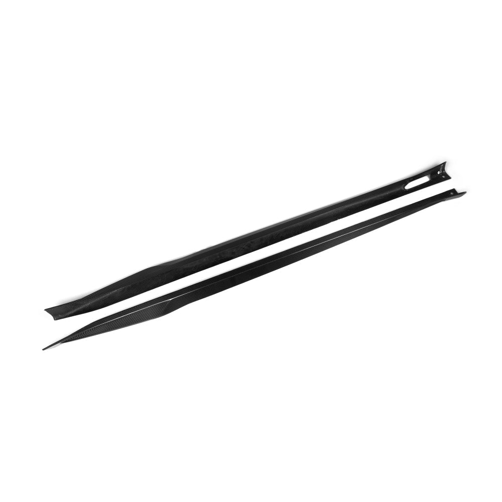 SOOQOO - BMW X3M F97 DRY CARBON FIBRE SIDE SKIRTS V1 - Aero Carbon UK