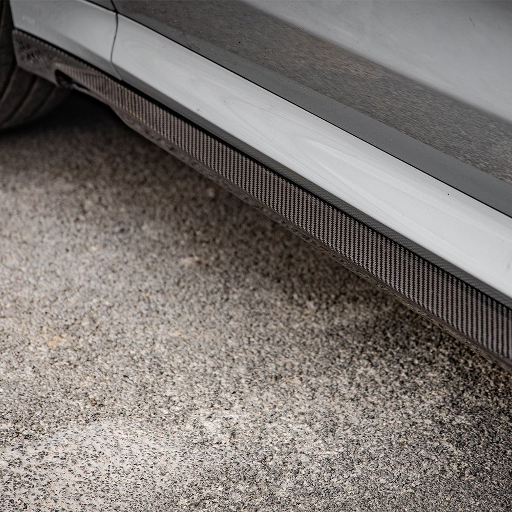 SOOQOO - BMW X3M F97 DRY CARBON FIBRE SIDE SKIRTS V1 - Aero Carbon UK
