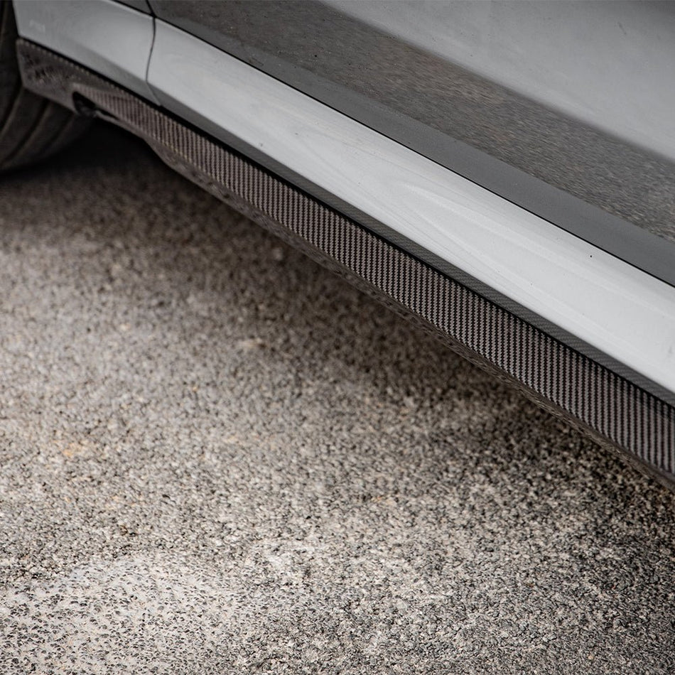 SOOQOO - BMW X3M F97 DRY CARBON FIBRE SIDE SKIRTS V1 - Aero Carbon UK