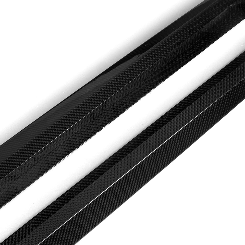 SOOQOO - BMW X3M F97 DRY CARBON FIBRE SIDE SKIRTS V1 - Aero Carbon UK
