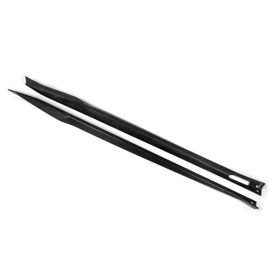 SOOQOO - BMW X3M F97 DRY CARBON FIBRE SIDE SKIRTS V1 - Aero Carbon UK
