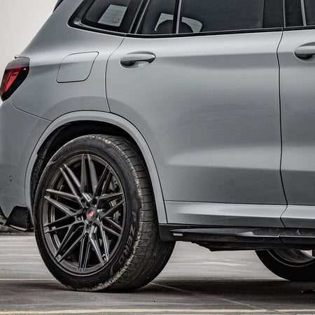 SOOQOO - BMW X3M F97 DRY CARBON FIBRE SIDE SKIRTS V1 - Aero Carbon UK