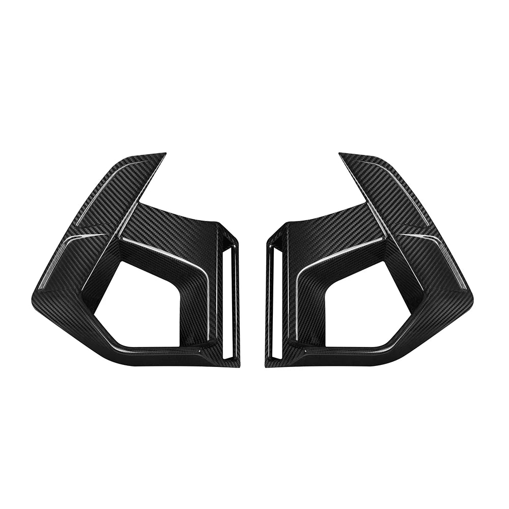 SOOQOO - BMW X3M F97 LCI DRY CARBON FIBRE FRONT AIR INLETS - Aero Carbon UK