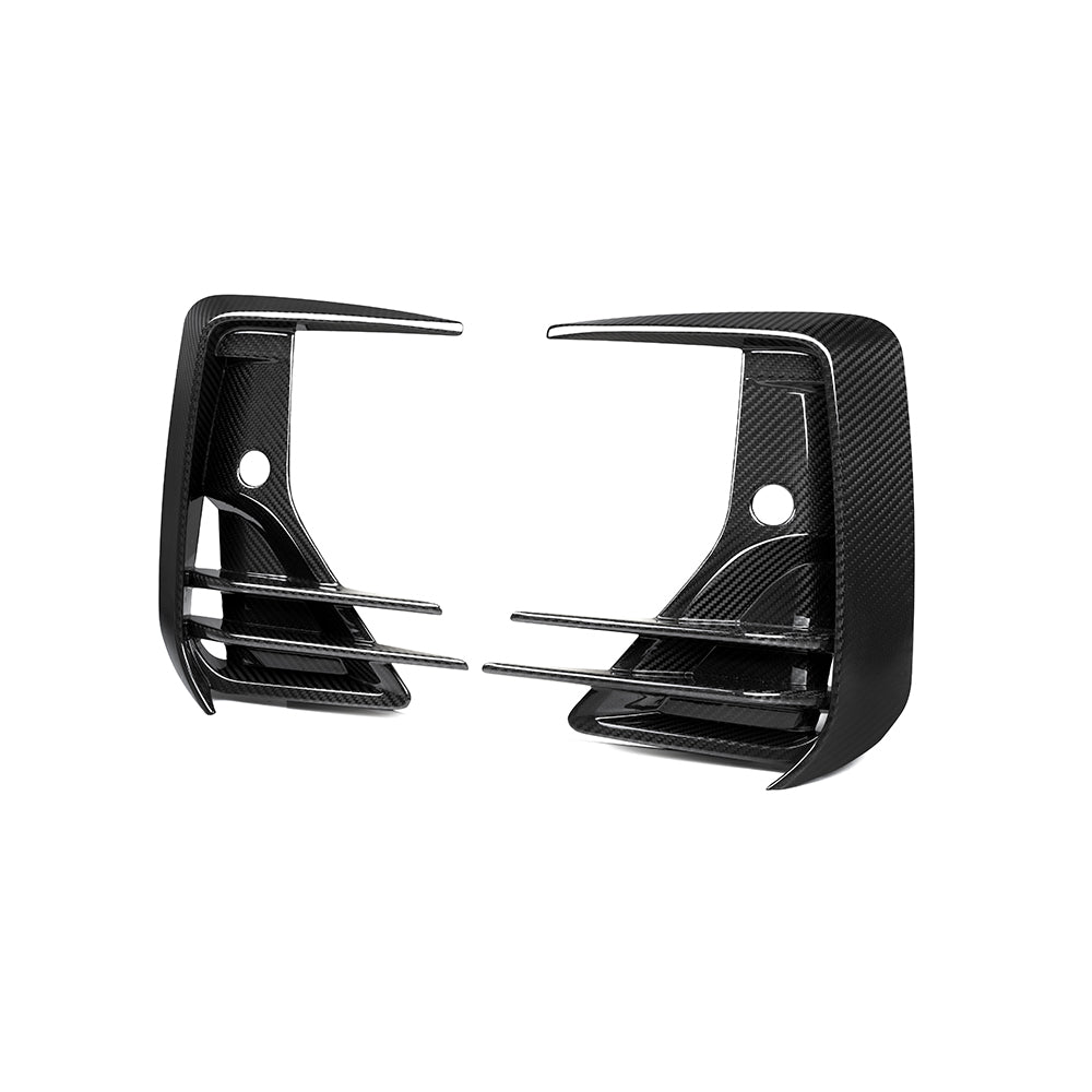 SOOQOO - BMW X4 G02 DRY CARBON FIBER FRONT AIR VENT TRIM - Aero Carbon UK
