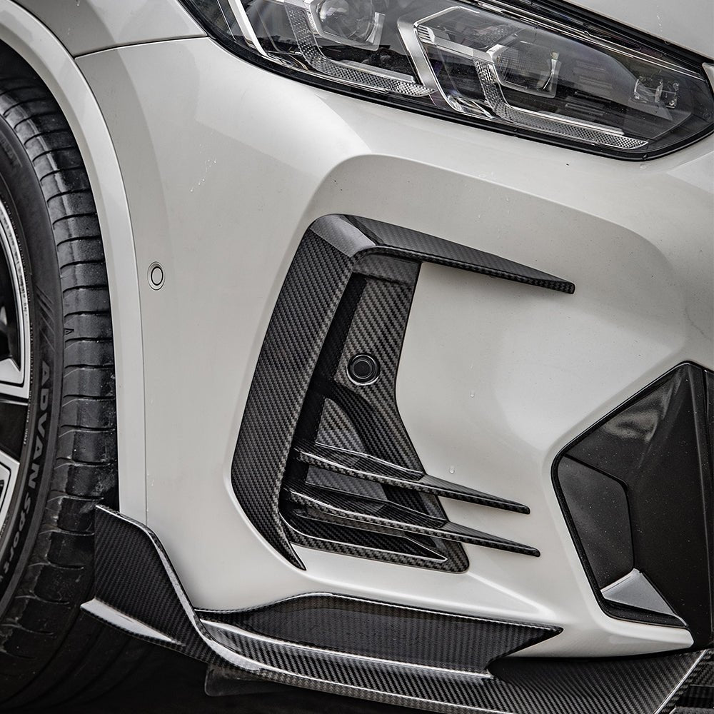 SOOQOO - BMW X4 G02 DRY CARBON FIBER FRONT AIR VENT TRIM - Aero Carbon UK