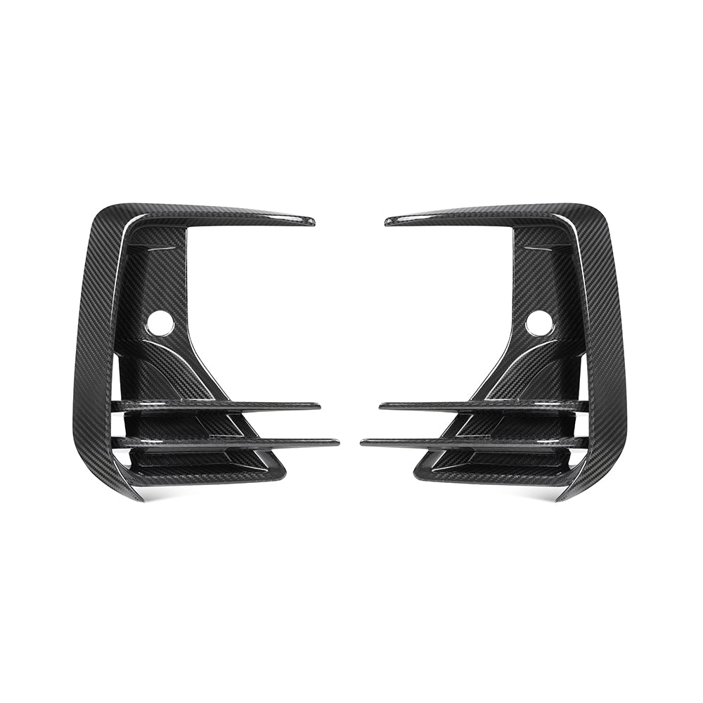 SOOQOO - BMW X4 G02 DRY CARBON FIBER FRONT AIR VENT TRIM - Aero Carbon UK