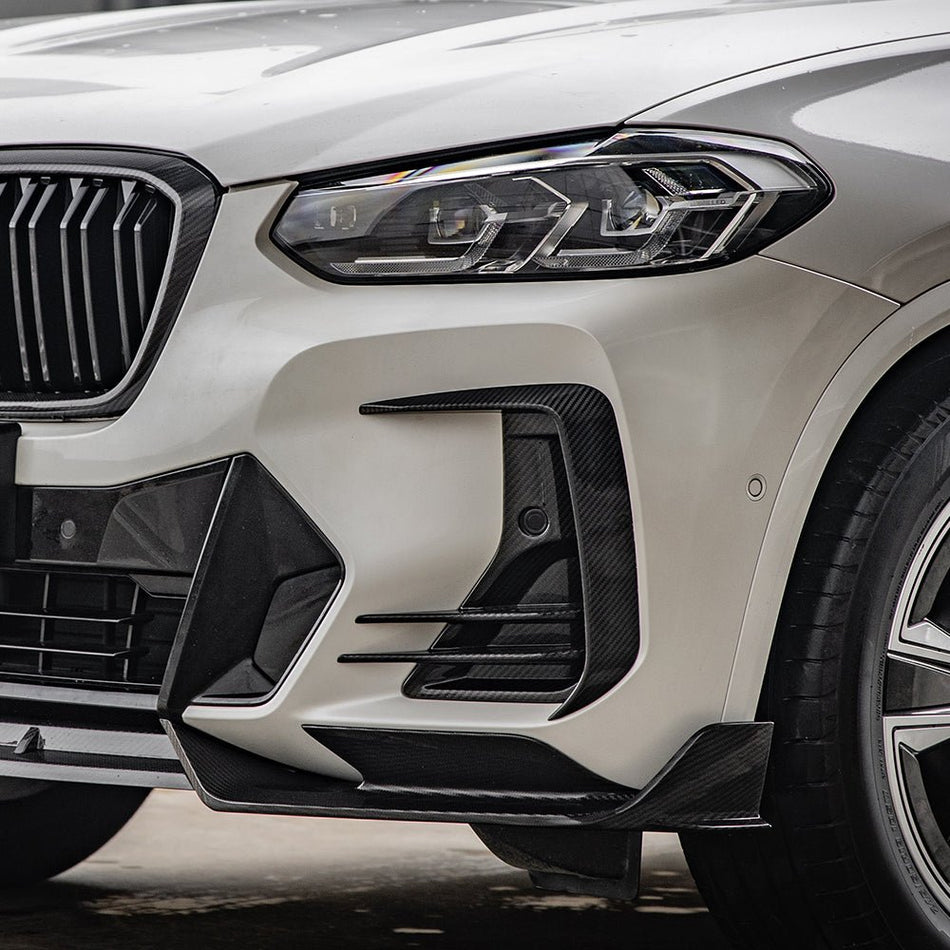 SOOQOO - BMW X4 G02 DRY CARBON FIBER FRONT AIR VENT TRIM - Aero Carbon UK