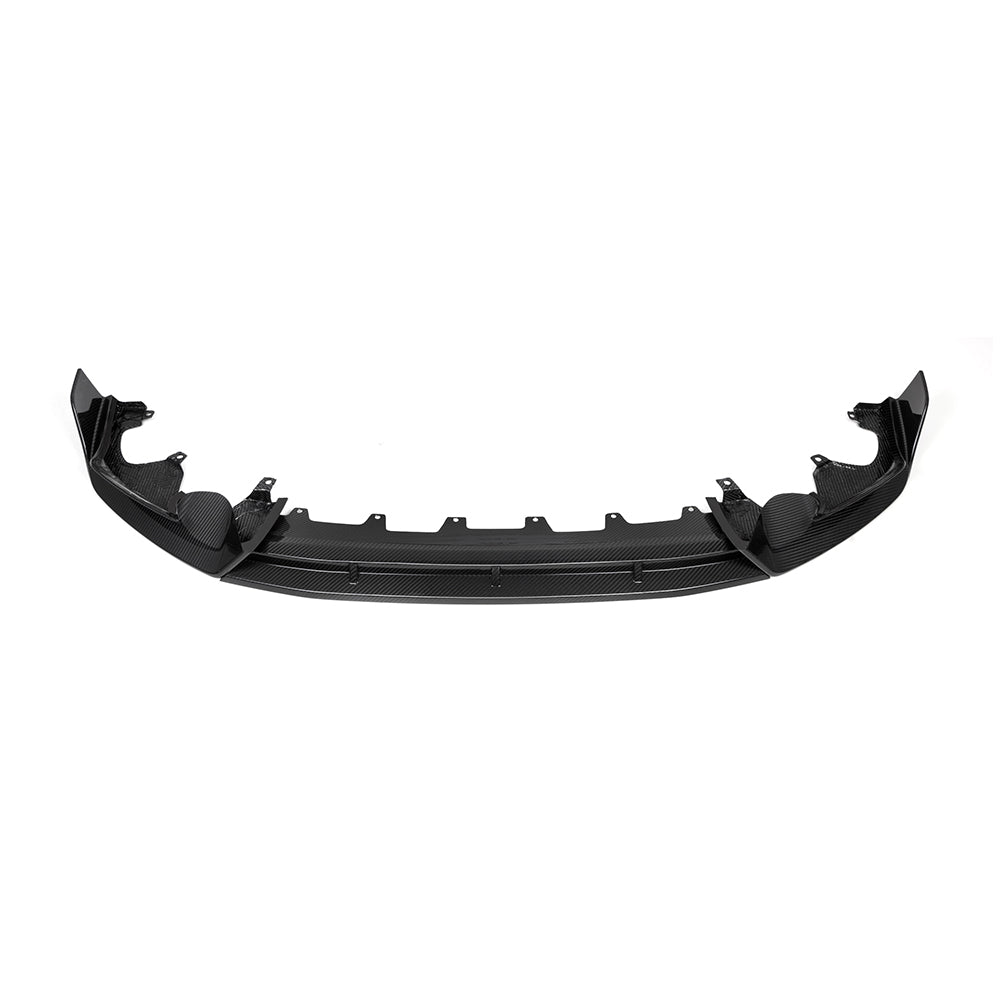SOOQOO - BMW X4 G02 DRY CARBON FIBER FRONT LIP V1 - Aero Carbon UK