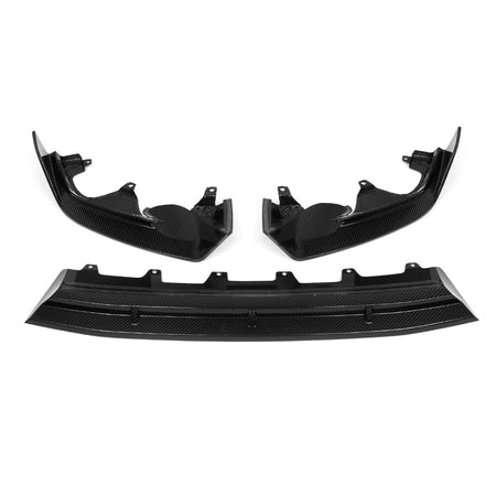 SOOQOO - BMW X4 G02 DRY CARBON FIBER FRONT LIP V1 - Aero Carbon UK