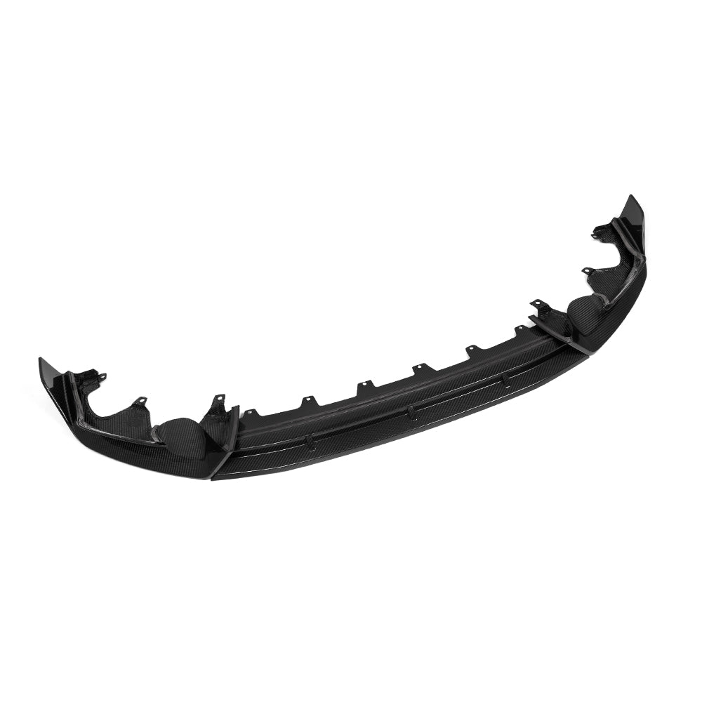 SOOQOO - BMW X4 G02 DRY CARBON FIBER FRONT LIP V1 - Aero Carbon UK