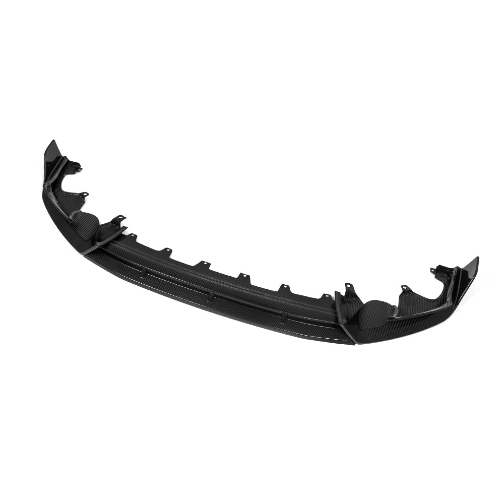 SOOQOO - BMW X4 G02 DRY CARBON FIBER FRONT LIP V1 - Aero Carbon UK