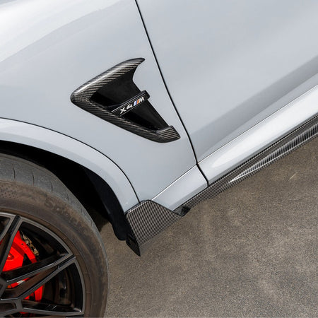 SOOQOO - BMW X4 G02 DRY CARBON FIBER SIDE SKIRTS V2 - Aero Carbon UK