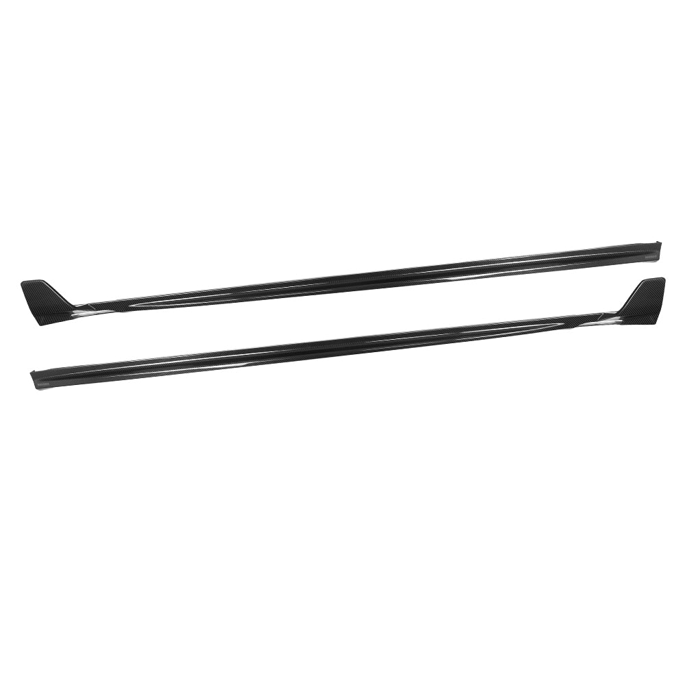 SOOQOO - BMW X4 G02 DRY CARBON FIBER SIDE SKIRTS V2 - Aero Carbon UK