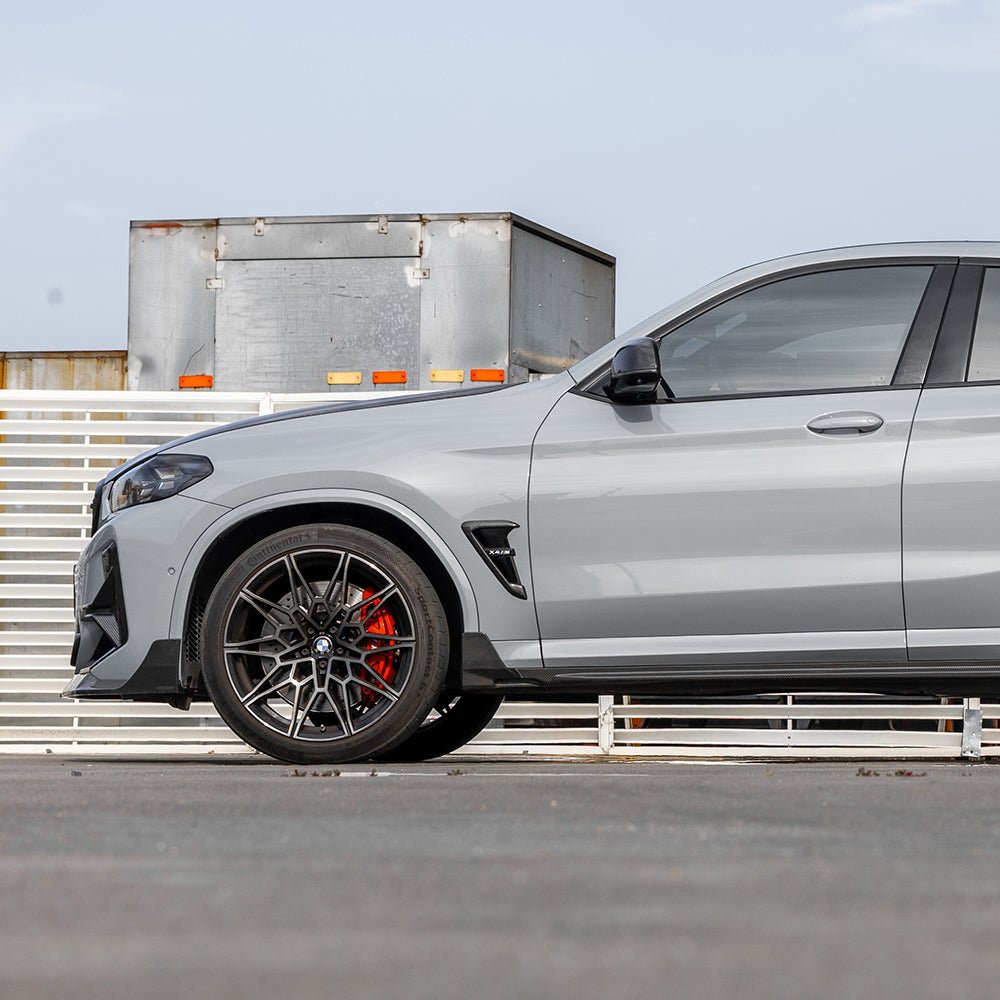SOOQOO - BMW X4 G02 DRY CARBON FIBER SIDE SKIRTS V2 - Aero Carbon UK