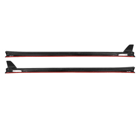 SOOQOO - BMW X4 G02 DRY CARBON FIBER SIDE SKIRTS V2 - Aero Carbon UK