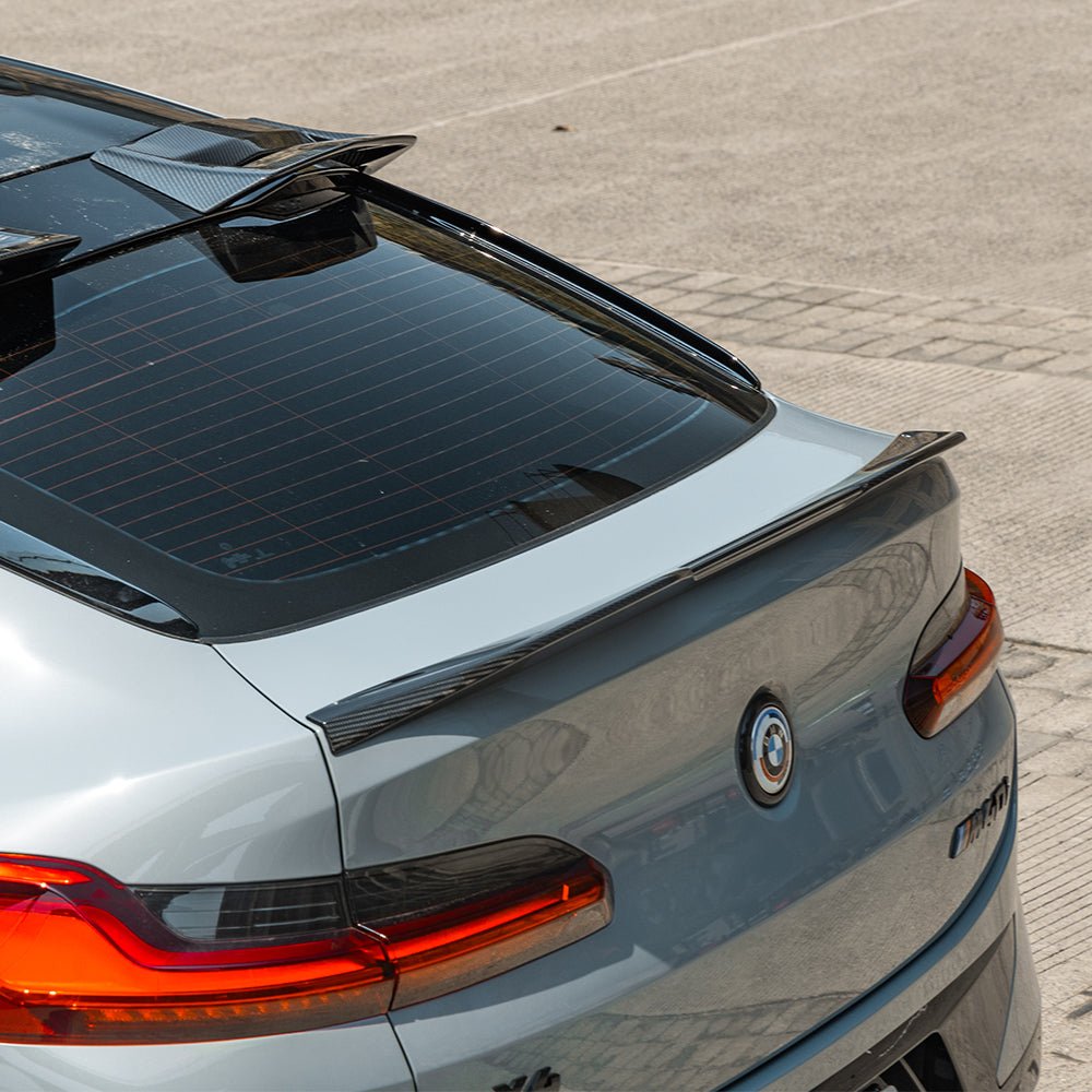 SOOQOO - BMW X4 G02 LCI DRY CARBON FIBER REAR SPOILER - Aero Carbon UK