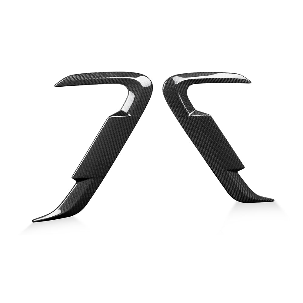 SOOQOO - BMW X4 G02 LCI DRY CARBON FIBER SIDE FENDER TRIM - Aero Carbon UK