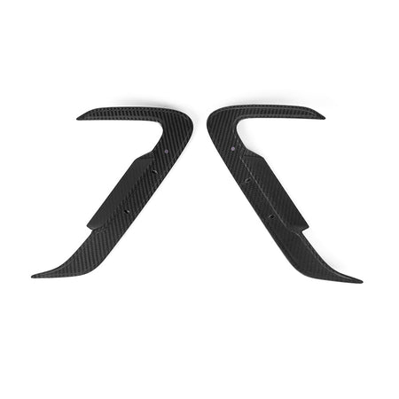 SOOQOO - BMW X4 G02 LCI DRY CARBON FIBER SIDE FENDER TRIM - Aero Carbon UK