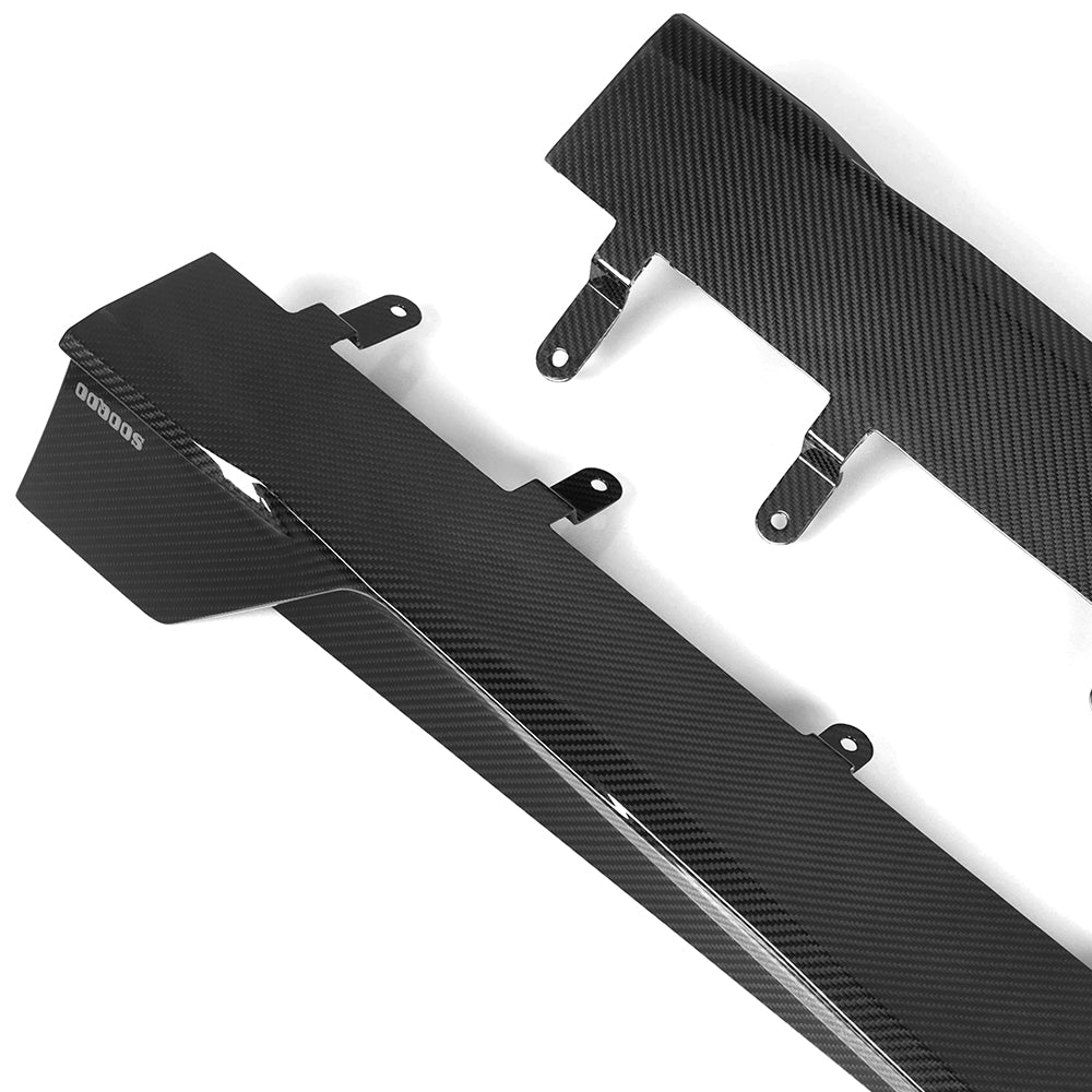 SOOQOO BMW X5 G05 Carbon Fiber Side Skirt - Aero Carbon UK