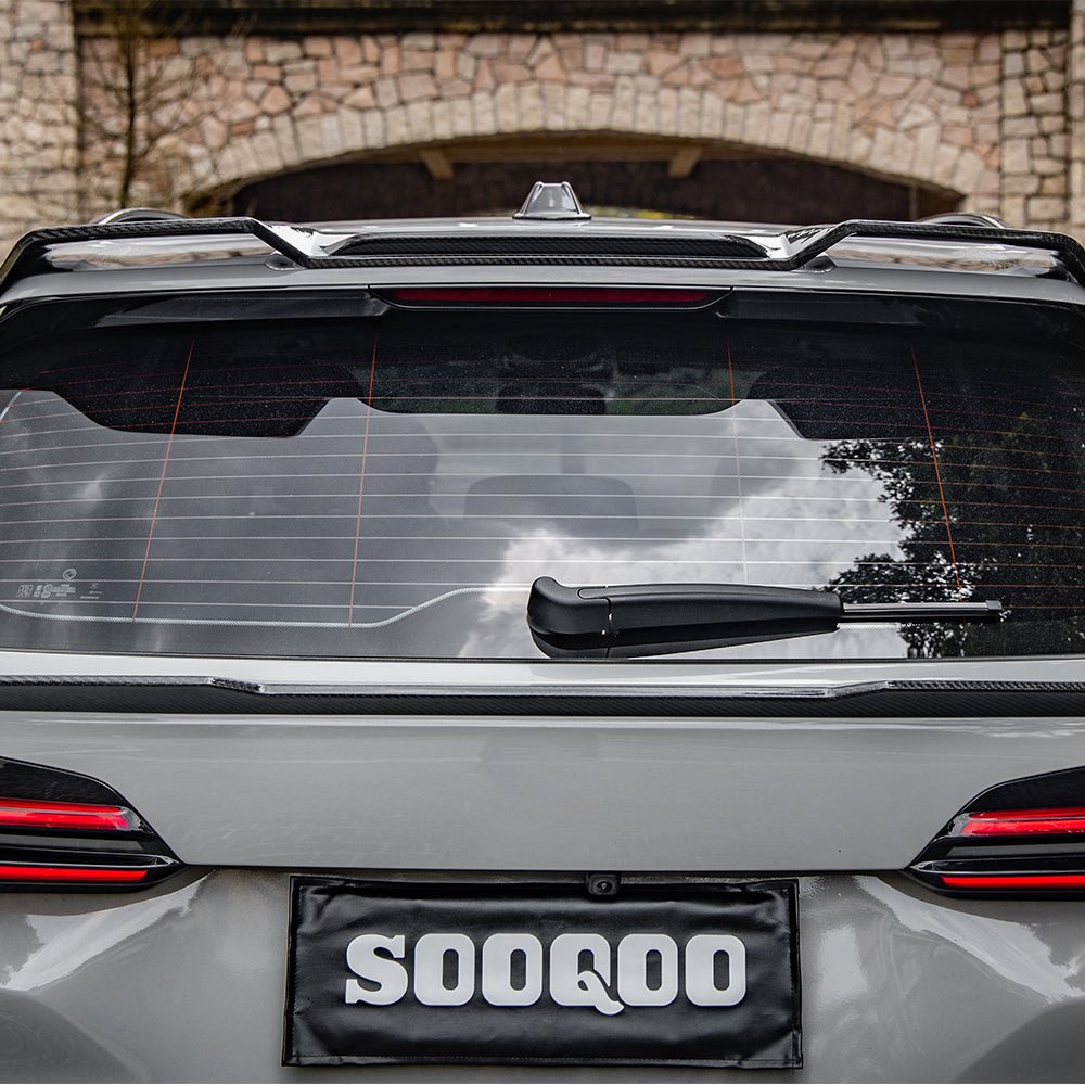 SOOQOO - BMW X5 G05 CARBON FIBRE BOOT TRUNK SPOILER - Aero Carbon UK