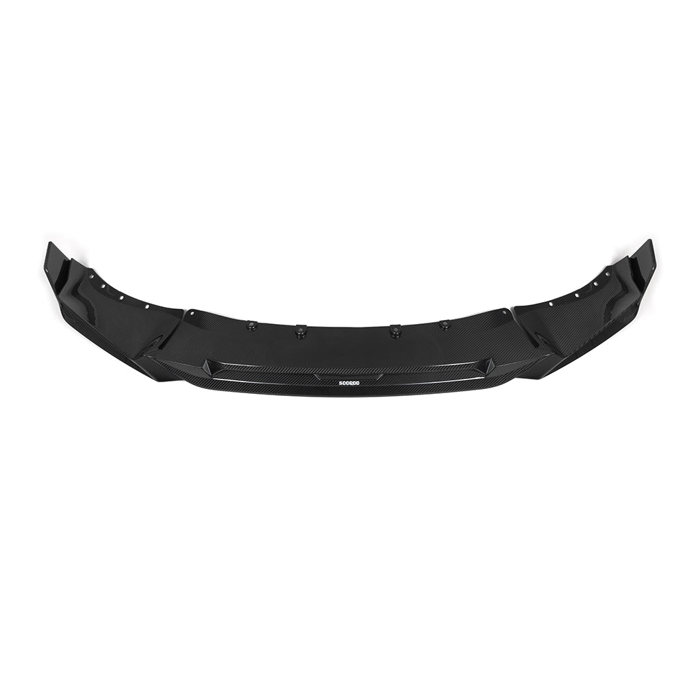 SOOQOO - BMW X5 G05 LCI CARBON FIBRE FRONT LIP V2 - Aero Carbon UK