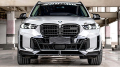 SOOQOO - BMW X5 G05 LCI DRY CARBON FIBRE FRONT SIDE AIR VENTS - Aero Carbon UK