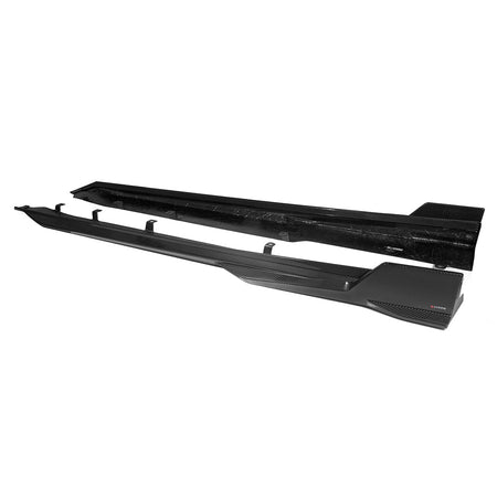 SOOQOO - BMW X5M F95 DRY CARBON FIBRE SIDE SKIRTS - Aero Carbon UK
