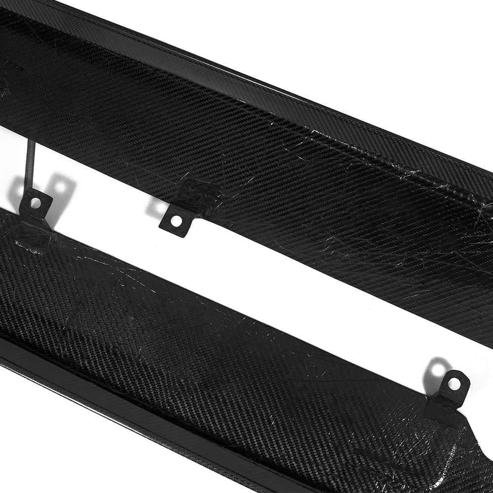 SOOQOO - BMW X5M F95 DRY CARBON FIBRE SIDE SKIRTS - Aero Carbon UK