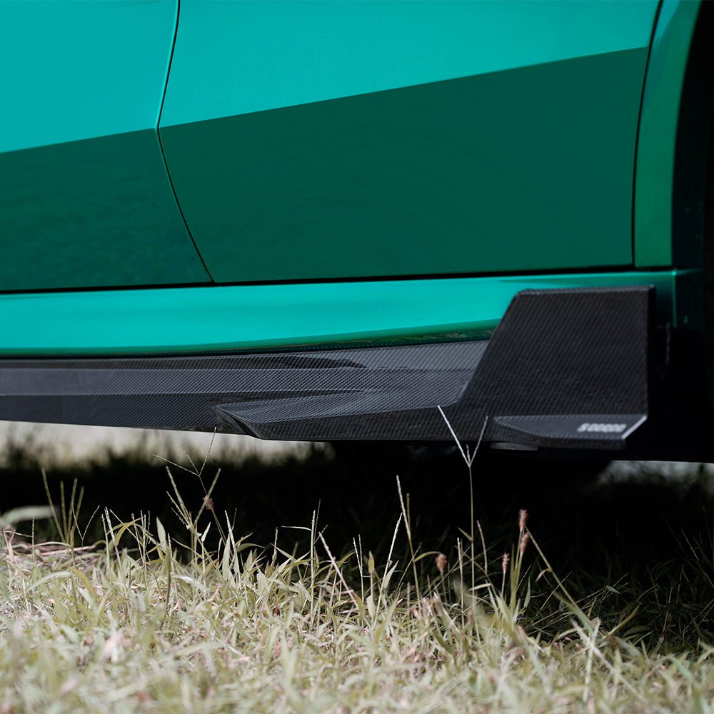 SOOQOO - BMW X5M F95 DRY CARBON FIBRE SIDE SKIRTS - Aero Carbon UK