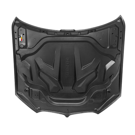 SOOQOO - BMW X5M F95 / X5 G05 GLOSS CARBON FIBRE VENTED HOOD BONNET - Aero Carbon UK