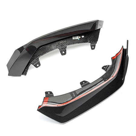 SOOQOO - BMW X6 G06 PRE-LCI DRY CARBON FIBRE FRONT LIP - Aero Carbon UK