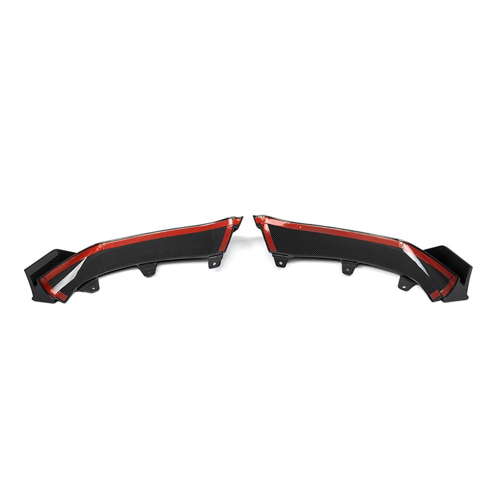 SOOQOO - BMW X6 G06 PRE-LCI DRY CARBON FIBRE FRONT LIP - Aero Carbon UK