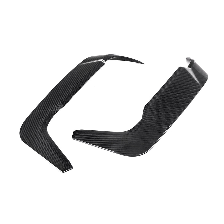 SOOQOO - BMW X6M F96 DRY CARBON FIBER REAR BUMPER INSERT - Aero Carbon UK